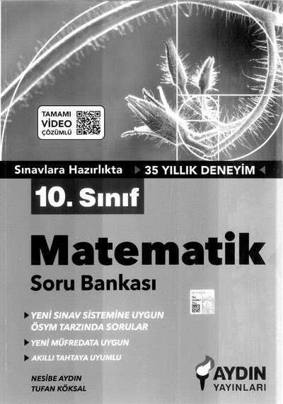 MATEMATİK SORU BANKASI 35 YILLIK DENEYİM