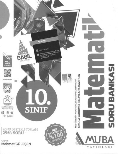 MATEMATİK SORU BANKASI 2956 SORU Vega Efsanesi