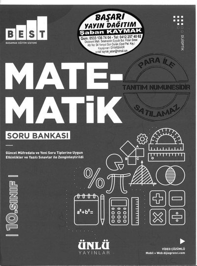 MATEMATİK SORU BANKASI