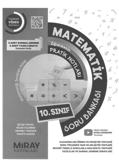 MATEMATİK ÖĞRETMENİN PRATİK NOTLARI SORU BANKASI Vega Efsanesi