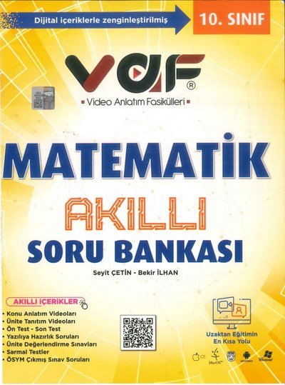 MATEMATİK AKILLI SORU BANKASI VAF Vega Efsanesi
