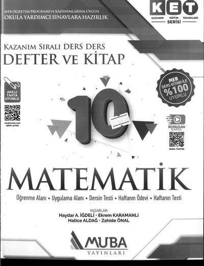 KAZANIM SIRALI DERS DERS DEFTER KİTAP MATEMATİK Vega Efsanesi