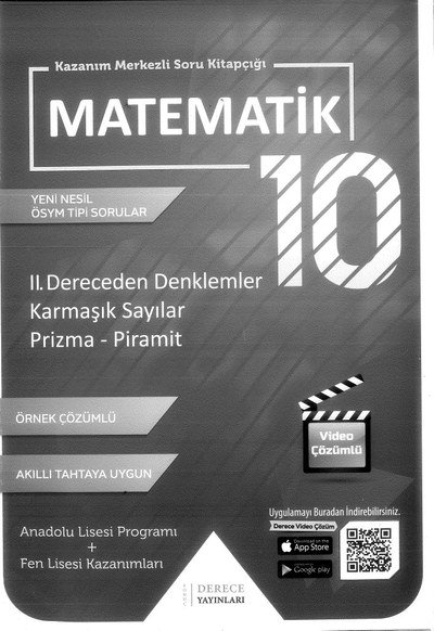 MATEMATİK 2. DERECEDEN DENKLEMLER KARMAŞIK SAYILAR PRİZMA PİRAMİT Vega Efsanesi