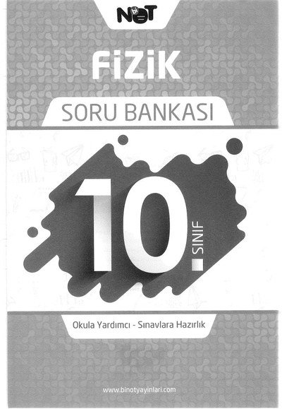 FİZİK SORU BANKASI Vega Efsanesi