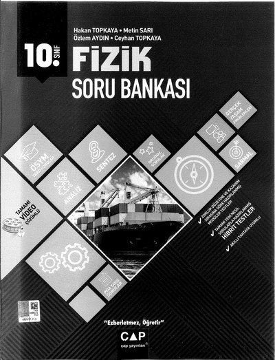 FİZİK SORU BANKASI Vega Efsanesi