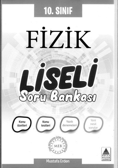 FİZİK LİSELİ SORU BANKASI Vega Efsanesi