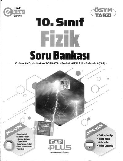 FİZİK SORU BANKASI Vega Efsanesi