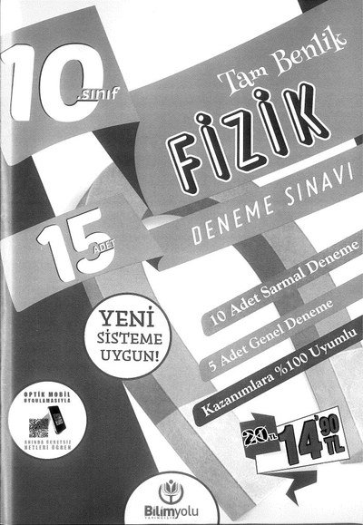 15 ADET DENEME SINAVI FİZİK TAM BENLİK Vega Efsanesi