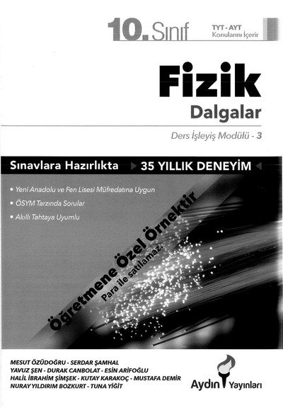 FİZİK DALGALAR Vega Efsanesi