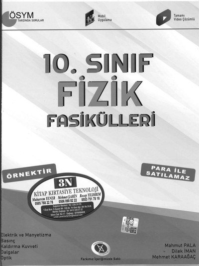 FİZİK FASİKÜLLERİ Vega Efsanesi