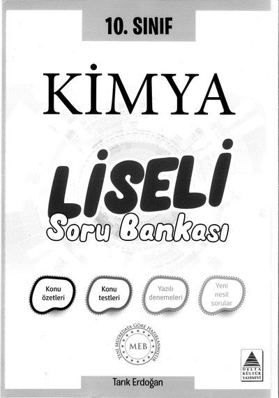 KİMYA LİSELİ SORU BANKASI