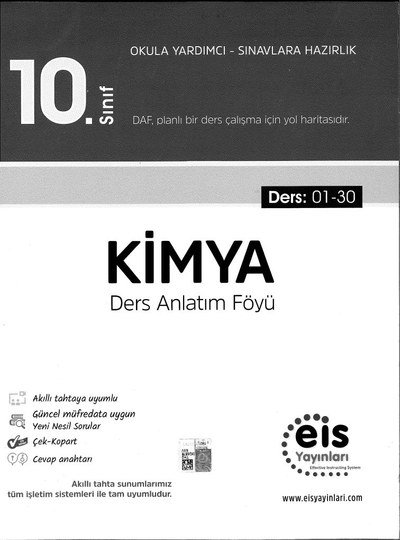 KİMYA DERS ANLATIM FÖYÜ Vega Efsanesi