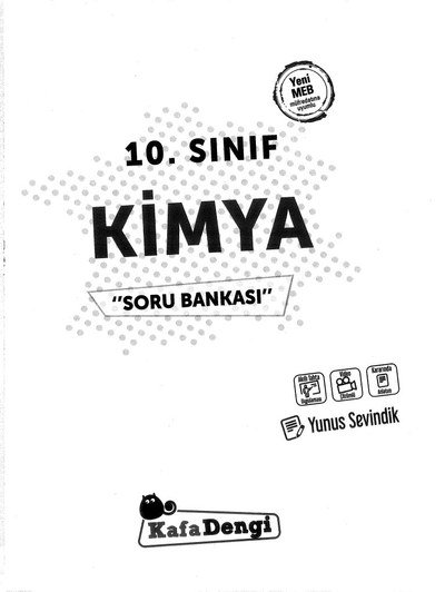 KİMYA SORU BANKASI Vega Efsanesi