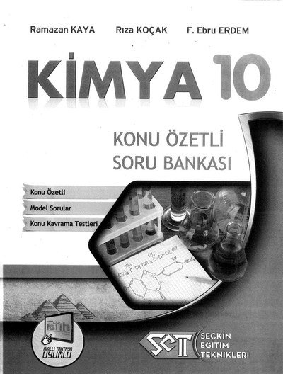 KİMYA KONU ÖZETLİ SORU BANKASI