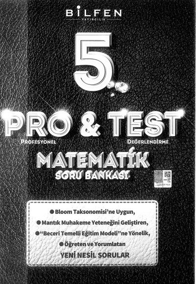 PRO & TEST MATEMATİK SORU BANKASI Vega Efsanesi