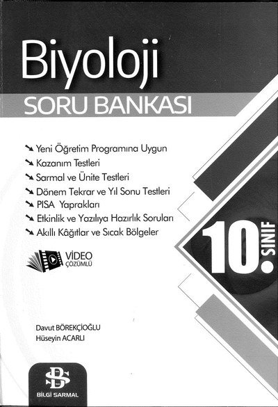 BİYOLOJİ SORU BANKASI Vega Efsanesi