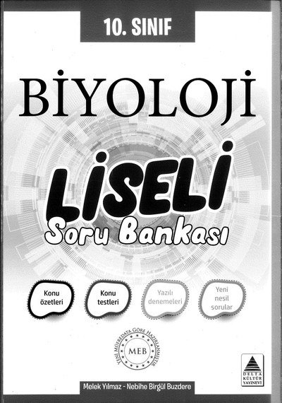 BİYOLOJİ LİSELİ SORU BANKASI