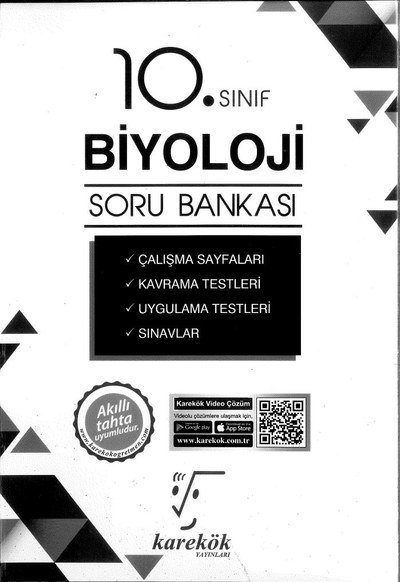 BİYOLOJİ SORU BANKASI Vega Efsanesi