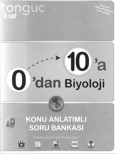 0'DAN 10'A BİYOLOJİ KONU ANLATIMLI SORU BANKASI Vega Efsanesi