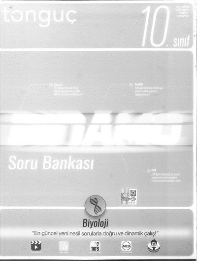 DİNAMO SORU BANKASI BİYOLOJİ Vega Efsanesi