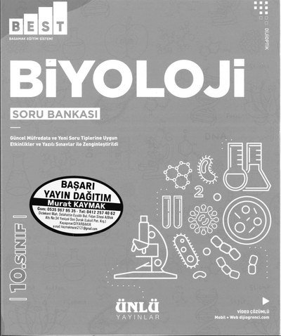 BİYOLOJİ SORU BANKASI BEST
