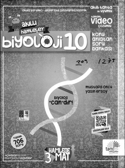 BİYOLOJİ KONU ANLATAN SORU BANKASI Vega Efsanesi