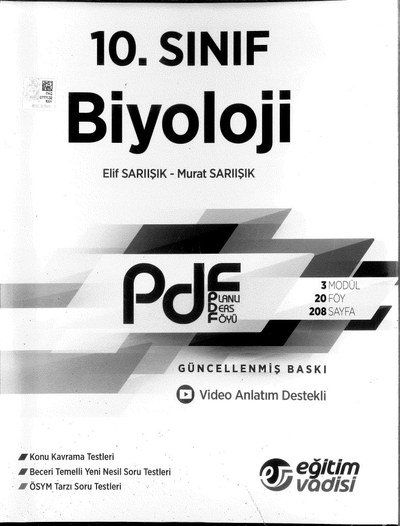 BİYOLOJİ PLANLI DERS FÖYÜ VİDEO ANLATIM DESTEKLİ Vega Efsanesi