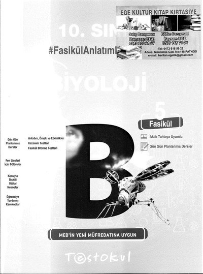 BİYOLOJİ FASİKÜL ANLATIM KİTABI