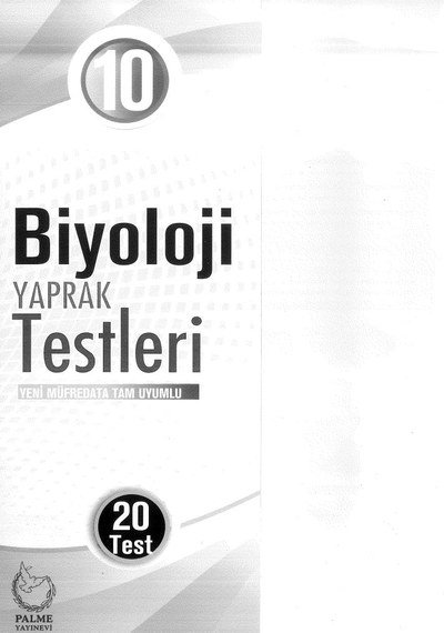 BİYOLOJİ YAPRAK TESTLERİ