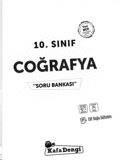 COĞRAFYA SORU BANKASI Vega Efsanesi