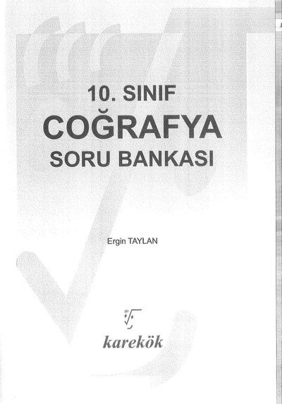 COĞRAFYA SORU BANKASI Vega Efsanesi