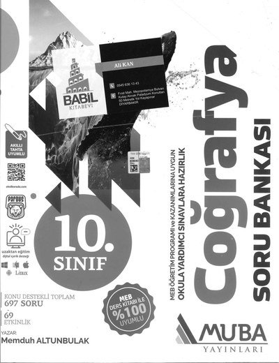 COĞRAFYA SORU BANKASI Vega Efsanesi