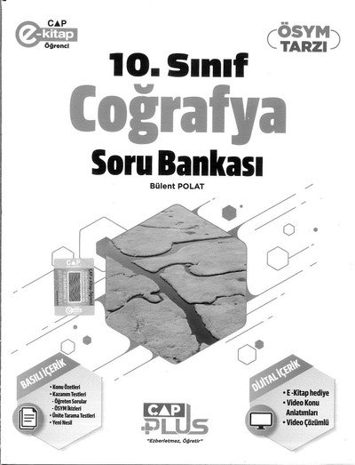 COĞRAFYA SORU BANKASI