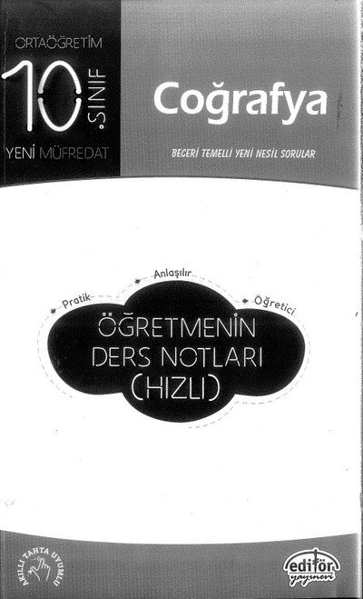 COĞRAFYA ÖĞRETMENİN DERS NOTLARI (HIZLI)