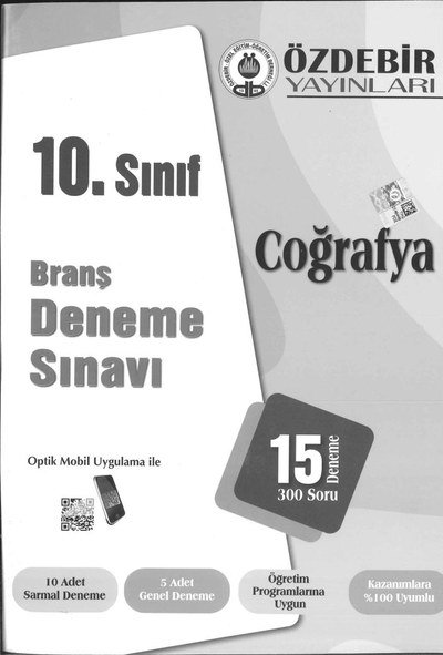 BRANŞ DENEME SINAVI COĞRAFYA 15 DENEME 300 SORU Vega Efsanesi