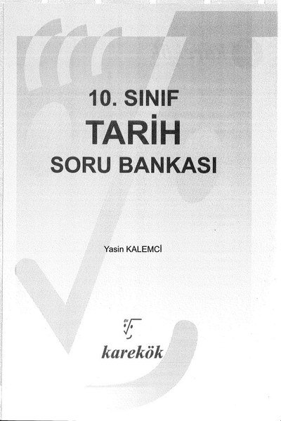 TARİH SORU BANKASI Vega Efsanesi
