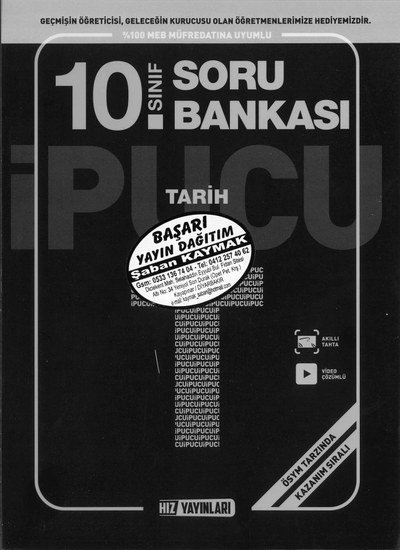 SORU BANKASI TARİH Vega Efsanesi