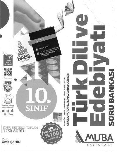 TÜRK DİLİ VE EDEBİYATI SORU BANKASI Vega Efsanesi