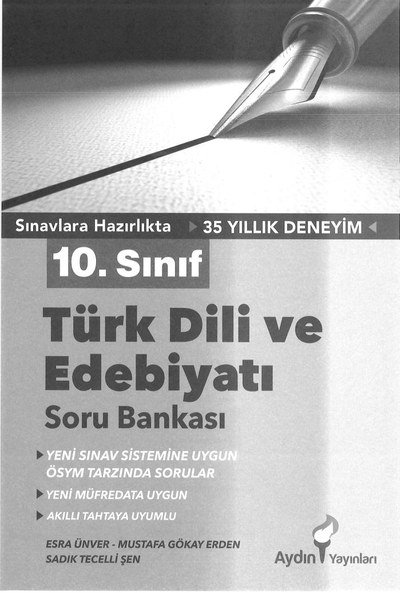 TÜRK DİLİ VE EDEBİYATI SORU BANKASI Vega Efsanesi