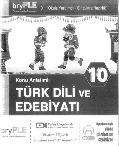 KONU ANLATIMLI TÜRK DİLİ VE EDEBİYATI OKULA YARDIMCI