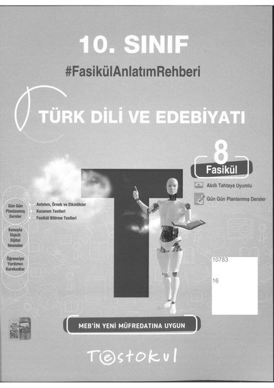 TÜRK DİLİ VE EDEBİYATI FASİKÜL ANLATIM REHBERİ Vega Efsanesi