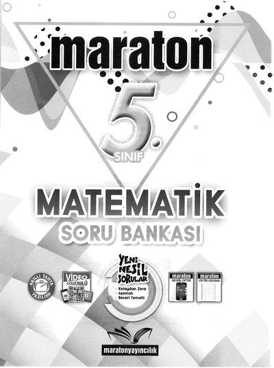 MARATON MATEMATİK SORU BANKASI Vega Efsanesi
