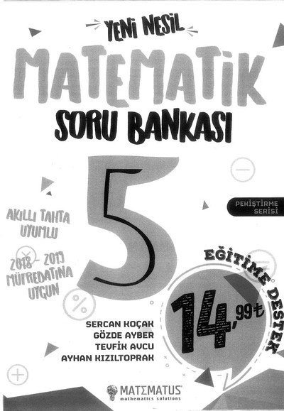 MATEMATİK SORU BANKASI