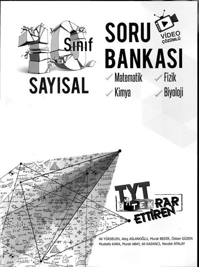SAYISAL SORU BANKASI TYT TEKRAR ETTİREN VİDEO ÇÖZÜMLÜ Vega Efsanesi