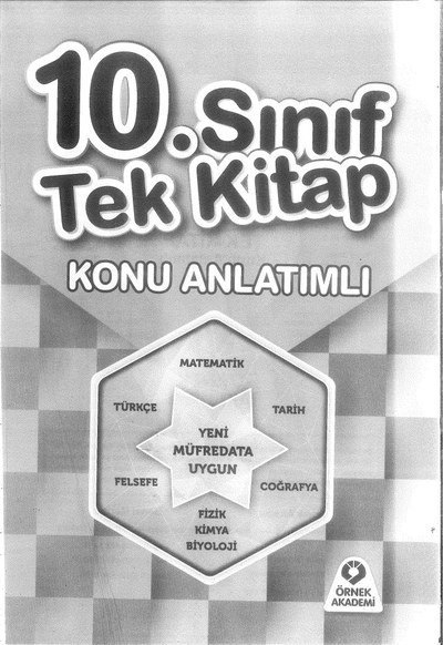 TEK KİTAP KONU ANLATIMLI YENİ MÜFREDATA UYGUN Vega Efsanesi