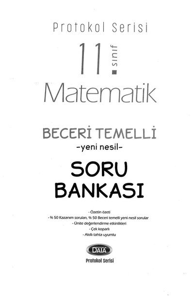 MATEMATİK BECERİ TEMELLİ YENİ NESİL SORU BANKASI Vega Efsanesi