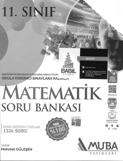 MATEMATİK SORU BANKASI KONU DESTEKLİ TOPLAM 1326 SORU