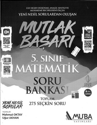 MUTLAK BAŞARI MATEMATİK SORU BANKASI Vega Efsanesi