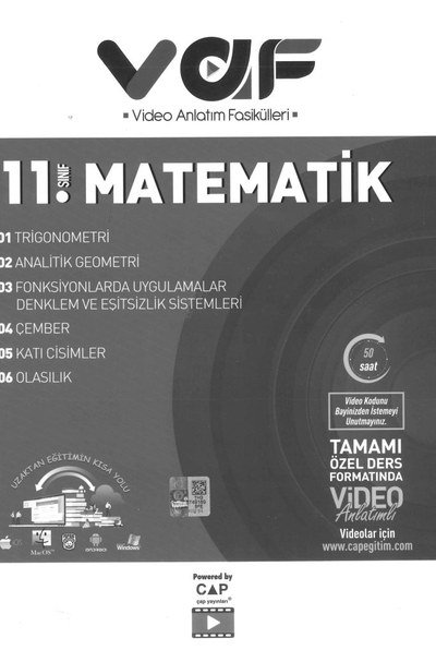 MATEMATİK VİDEO ANLATIM FASİKÜLLERİ Vega Efsanesi
