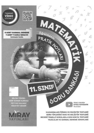 MATEMATİK ÖĞRETMENİN PRATİK NOTLARI SORU BANKASI Vega Efsanesi